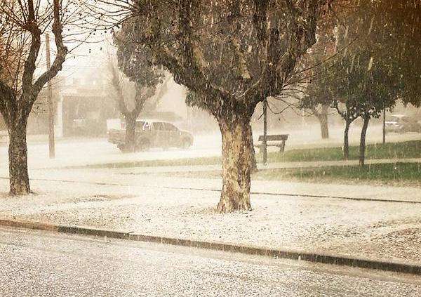 Granizo en Tandil