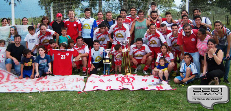 Huracán campeón 2014 Liga Loberense