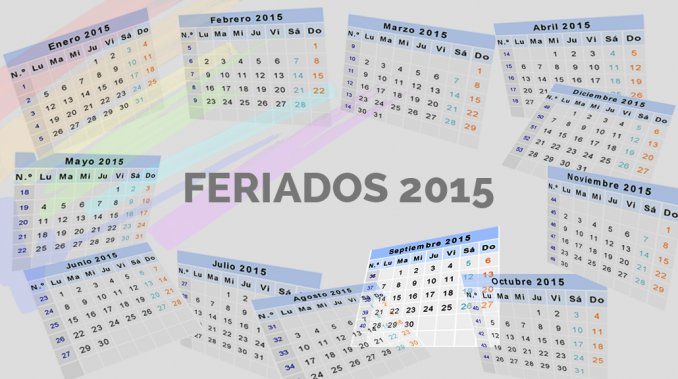 feriados  2015