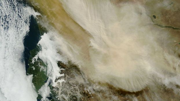 volcan calbuco imagen nasa